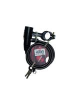 Cadeado Espiral Bicicleta Zoli Antifurto 1,0m X 6mm C/chave