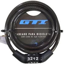 Cadeado Espiral Fino C/segredo 6mmx1,0m Gti