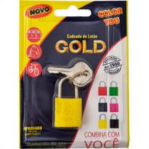 Cadeado Gold Color 20 Amarelo Cadeado Gold Color 20 Amarelo