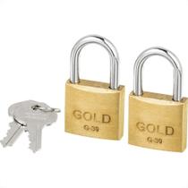Cadeado Gold Segredo Igual 30Mm Gcc200011 - Kit C/12 Cadeado Gold Segredo Igual 30Mm Gcc200011 - Kit C/12