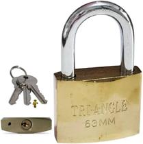 Cadeado Grande resistente 63mm Prevenção Antifurto Para Seu pertences TrianGle