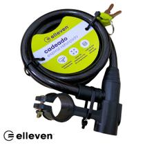 Cadeado Grosso Para Bicicleta Moto Cabo De AÇO Com Chave 1mt X 12mm Elleven