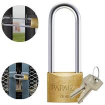 Cadeado Haste Longa 70mm 40/70 2 Chaves Papaiz Cadeado Haste Longa 70mm 40/70 2 Chaves Papaiz