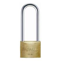 Cadeado Haste Longa 70mm Cr40/70 Papaiz Cor Dourado