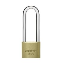 Cadeado Haste Longa de Latão 45mm LT-45 51000655 Blister Pado