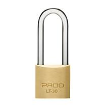 Cadeado Haste Longa Latão 30mm X 50mm Dourado com Mecanismo de Alta Precisão Pado Cadeado Haste Longa Latão 30mm X 50mm Dourado com Mecanismo de Alta Precisão Pado