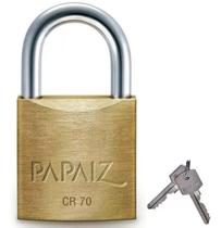 Cadeado Latão 70Mm Nível De Segurança 6 Papaiz Cadeado Latão 70Mm Nível De Segurança 6 Papaiz