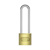 Cadeado Latão Com Chave Haste Longa 30mm Stam