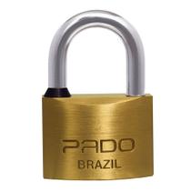 Cadeado Latão Com Chave Tetra 50mm - Pado Cadeado Latão Com Chave Tetra 50mm - Pado