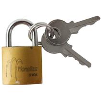 Cadeado Latão Dourado 20x21mm Segurança Porta Armario