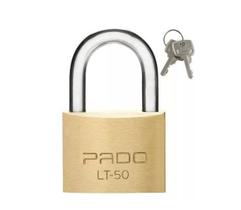 Cadeado Latão Pado Lt 50mm 2 Chaves Não Enferruja Resistente