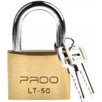 Cadeado Latão Pado Resistente Com Duas Chaves Lt 50mm Cadeado Latão Pado Resistente Com Duas Chaves Lt 50mm