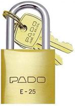 Cadeado Lt-25mm - MARCA PADO COR DOURADO