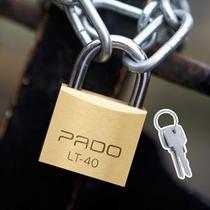 Cadeado lt 40mm marca pado cor dourado Cadeado lt 40mm marca pado cor dourado