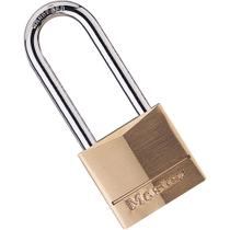 Cadeado Master Lock 140DLH em latão sólido bronze/prata