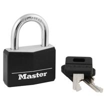Cadeado Master Lock 141D coberto de vinil resistente às intempéries