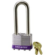 Cadeado Master Lock 1KALJ Outdoor com chave prateada, 1 pacote