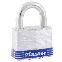 Cadeado Master Lock 5D Outdoor com chave, 1 pacote, prata