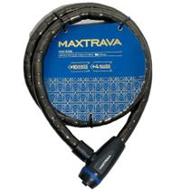 Cadeado Max Trava Grosso Tranca Moto Bike Chave Bicicleta - INVIKTUS