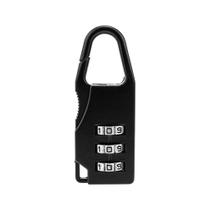 Cadeado Mini com Senha 3 Digitos MZ - 21626 Pequeno Mochila Mala