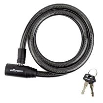 Cadeado Multiuso Cabo Aço Espiral 1,0mx12mm Chave