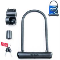 CADEADO ONGUARD NEON 8153 U-LOCK Preto Chave Bike Moto