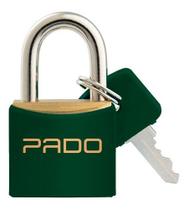 Cadeado Pado 20 Colorido Latão Mala Mochila Armário VERDE
