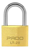 Cadeado Pado 20mm Latão Maciço Segurança E Qualidade Cadeado Pado 20mm Latão Maciço Segurança E Qualidade