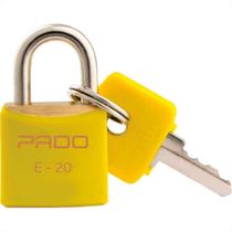 Cadeado Pado Color 20 Amarelo Cadeado Pado Color 20 Amarelo