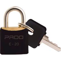 Cadeado Pado Color 20 Preto Cadeado Pado Color 20 Preto