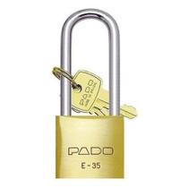 Cadeado pado haste longa 35 x 50 profissional para portao e travas - Paris