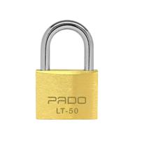 Cadeado pado latão lt 50 mm 2 chaves maciço não enferruja resistente segurança