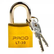 Cadeado Pado Lt 30mm 2 Chaves Não Enferruja Resistente Latão