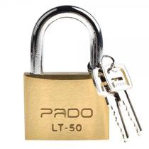 Cadeado Pado Lt 50mm 2 Chaves Não Enferruja Resistente Latão Cadeado Pado Lt 50mm 2 Chaves Não Enferruja Resistente Latão
