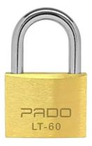 Cadeado Pado Lt-60 Latão Maciço Revenda Oficial Cadeado Pado Lt-60 Latão Maciço Revenda Oficial