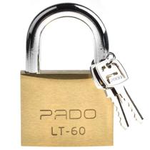 Cadeado Pado Lt 60mm 2 Chaves Não Enferruja Resistente