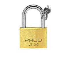 Cadeado Pado Pequeno Armário Mala Corrente Latão 30mm