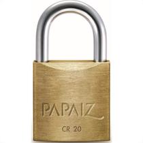 Cadeado Papaiz 20Mm Flowpack 100200Cx - Kit C/10 Cadeado Papaiz 20Mm Flowpack 100200Cx - Kit C/10