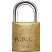 Cadeado Papaiz 35Mm Flowpack 100350Cx - Kit C/5 Cadeado Papaiz 35Mm Flowpack 100350Cx - Kit C/5