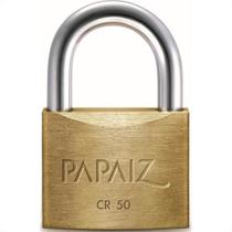 Cadeado Papaiz 50Mm Flowpack 100500Cx - Kit C/5 Cadeado Papaiz 50Mm Flowpack 100500Cx - Kit C/5