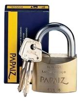 Cadeado Papaiz 60mm Com Chave Tetra Cor Dourado Cadeado Papaiz 60mm Com Chave Tetra Cor Dourado