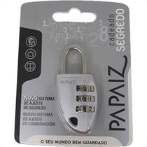 Cadeado Papaiz Segredo Cs23 Prata Cadeado Papaiz Segredo Cs23 Prata