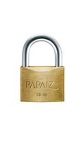 Cadeado Papaiz Standard CR50 Latão Maciço