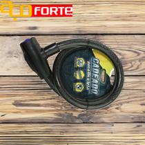 Cadeado Para Bicicleta Cabo Aço Com Chave Segura