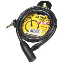 Cadeado para Bicicleta com 02 Chaves 100 cm x 12 mm Fertak