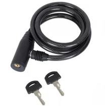 Cadeado para Bicicleta com Chave e Cabo de Aço