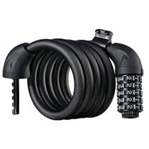 Cadeado Para Bicicleta com Senha Aço Preto Rockbros Cadeado Para Bicicleta com Senha Aço Preto Rockbros