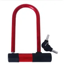 Cadeado para bicicleta e motor U Lock para motocicleta Ant Furto Trava
