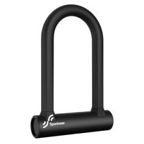 Cadeado para bicicleta Sportneer U-Lock resistente de 17 mm 20 x 13 cm Cadeado para bicicleta Sportneer U-Lock resistente de 17 mm 20 x 13 cm
