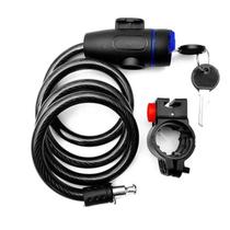 Cadeado Para Bike 12x1200mm Tranca anti-furto Acessório de Segurança para bicicleta